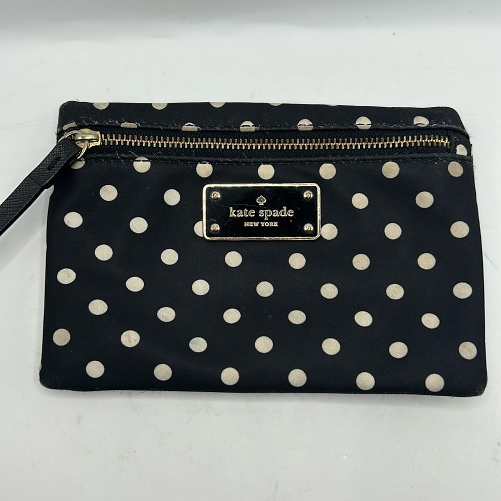 Kate Spade Drewe Polka Dot Zip Pouch